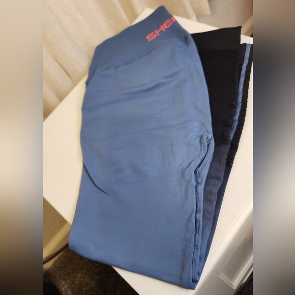 Seamless Leggings - Washed Demin Ombre - Luxe - Picture 2 of 6